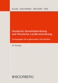 Euler / Gieltowski / Meckert |  Hessische Gemeindeordnung und Hessische Landkreisordnung | Buch |  Sack Fachmedien