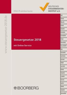 Deutsches Steuerberater-Institut e.V. | Steuergesetze 2018 | Medienkombination | sack.de