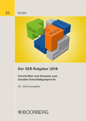 Busse | Der SER-Ratgeber 2018 | Buch | 978-3-415-06328-0 | sack.de