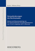 Kischel / Wißmann |  Herausforderungen des Rechtsstaates | Buch |  Sack Fachmedien
