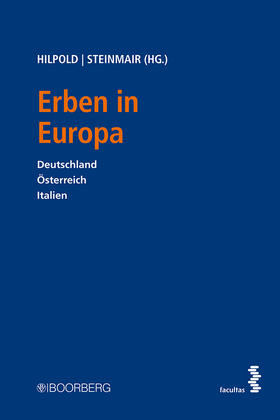 Hilpold / Steinmair | Erben in Europa | Buch | 978-3-415-06564-2 | sack.de