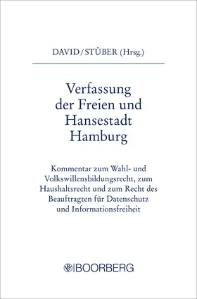 David / Hellberg / Schwill |  Verfassung der Freien und Hansestadt Hamburg | Buch |  Sack Fachmedien