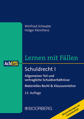 Schwabe / Kleinhenz | Schwabe, W: Schuldrecht I | Buch | 978-3-415-06820-9 | sack.de