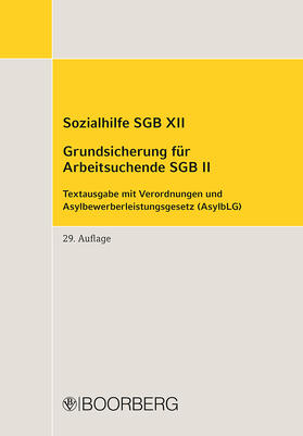 Richard Boorberg Verlag |  Sozialhilfe SGB XII - Grundsicherung für Arbeitsuchende SGB II | Buch |  Sack Fachmedien