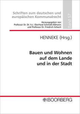 Henneke | Bauen und Wohnen auf dem Lande und in der Stadt | Buch | 978-3-415-07005-9 | sack.de