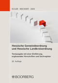 Euler / Meckert / Zeis |  Hessische Gemeindeordnung und Hessische Landkreisordnung | Buch |  Sack Fachmedien