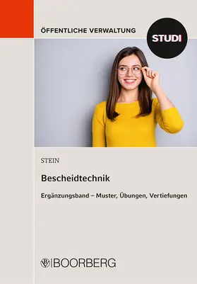 Stein |  Bescheidtechnik | Buch |  Sack Fachmedien