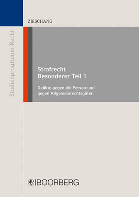 Zieschang | Strafrecht Besonderer Teil 1 | Buch | 978-3-415-07310-4 | sack.de