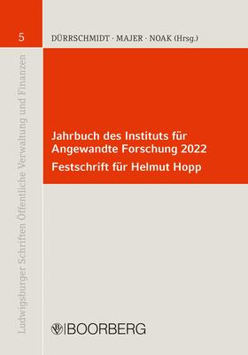Dürrschmidt / Majer / Noak | Jahrbuch des Instituts für Angewandte Forschung 2022 Festschrift für Helmut Hopp | E-Book | sack.de