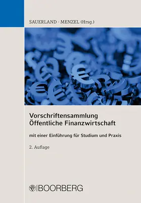 Sauerland / Menzel |  Vorschriftensammlung Öffentliche Finanzwirtschaft | Buch |  Sack Fachmedien