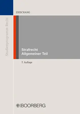 Zieschang |  Strafrecht Allgemeiner Teil | eBook | Sack Fachmedien