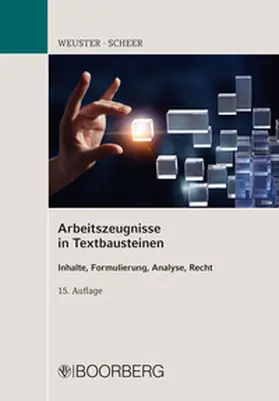 Weuster / Scheer |  Arbeitszeugnisse in Textbausteinen | eBook | Sack Fachmedien