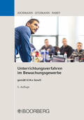 Jochmann / Zitzmann / Pabst |  Unterrichtungsverfahren im Bewachungsgewerbe | Buch |  Sack Fachmedien