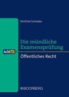 Schwabe | Öffentliches Recht | Buch | 978-3-415-07502-3 | sack.de