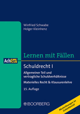 Schwabe / Kleinhenz | Schuldrecht I | Buch | 978-3-415-07505-4 | sack.de