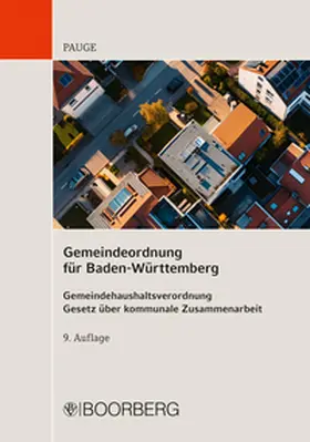 Pauge |  Gemeindeordnung für Baden-Württemberg | eBook | Sack Fachmedien