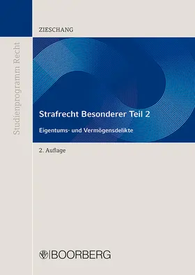 Zieschang |  Strafrecht Besonderer Teil 2 | Buch |  Sack Fachmedien