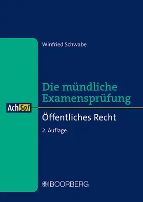 Schwabe |  Öffentliches Recht | Buch |  Sack Fachmedien