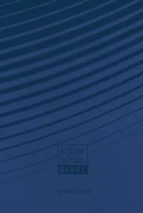  Elberfelder Bibel in großer Schrift, Kunstleder | Buch |  Sack Fachmedien