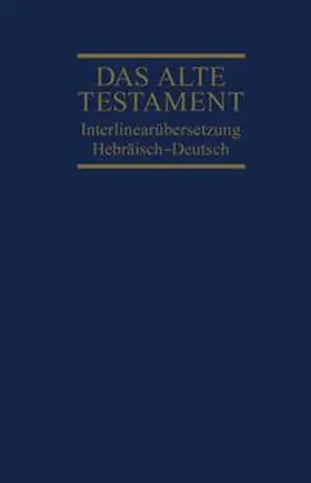 Steurer | Interlinearübersetzung Altes Testament, hebr.-dt., Band 1 | Buch | 978-3-417-25192-0 | www.sack.de