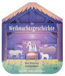Schalk |  Die Weihnachtsgeschichte - Mein allererstes Durchguckbuch | Buch |  Sack Fachmedien