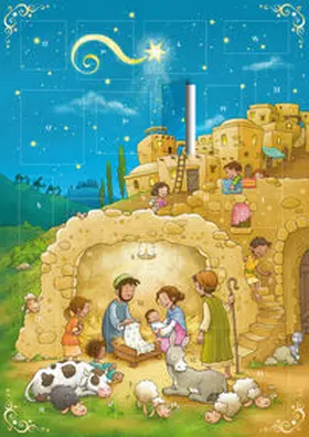  Der magnetische Adventskalender - Ein kleiner Stall in Betlehem | Sonstiges |  Sack Fachmedien
