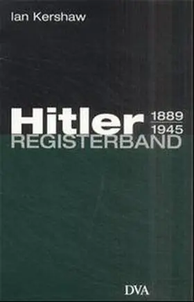 Kershaw |  Hitler 1889 - 1945. Registerband | Buch |  Sack Fachmedien