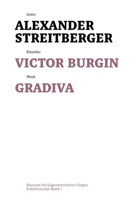 Streitberger / Schmidt / Imorde | Victor Burgin | Buch | 978-3-422-98057-0 | sack.de