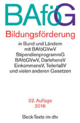 Ramsauer | BAföG Bildungsförderung | Buch | 978-3-423-05033-3 | sack.de