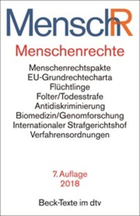  Menschenrechte: MenschenR | Buch |  Sack Fachmedien