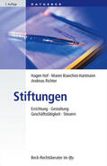 Hof / Bianchini-Hartmann / Richter |  Stiftungen | Buch |  Sack Fachmedien