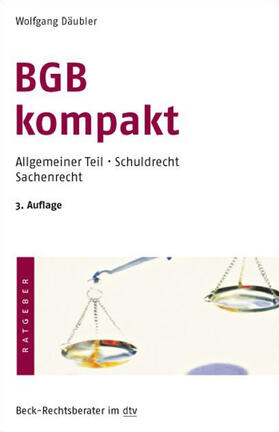 Däubler | BGB kompakt | Buch | 978-3-423-05693-9 | sack.de