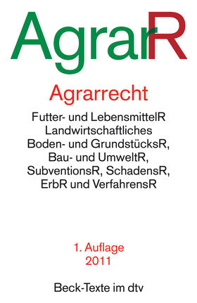 Agrarrecht | Buch | 978-3-423-05780-6 | sack.de