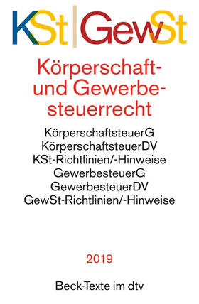 Körperschaftsteuerrecht / Gewerbesteuerrecht: KSt GewSt | Buch | 978-3-423-05786-8 | sack.de