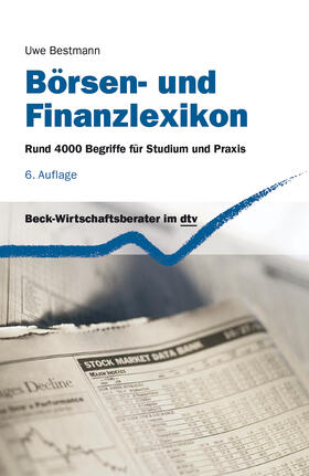 Bestmann |  Börsen- und Finanzlexikon | Buch |  Sack Fachmedien