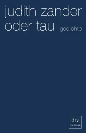 Zander |  oder tau | Buch |  Sack Fachmedien