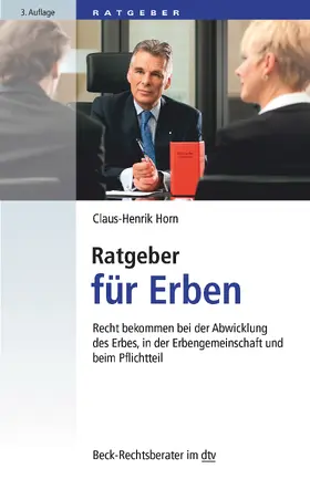Horn |  Ratgeber für Erben | Buch |  Sack Fachmedien