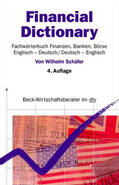 Schäfer |  Schäfer: Financial Dictionary | Buch |  Sack Fachmedien