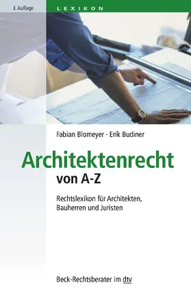 Blomeyer / Budiner |  Architektenrecht von A-Z | Buch |  Sack Fachmedien