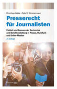 Bölke / Zimmermann |  Presserecht für Journalisten | Buch |  Sack Fachmedien