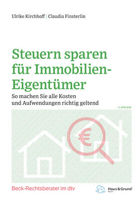 Kirchhoff / Finsterlin |  Steuern sparen für Immobilien-Eigentümer | Buch |  Sack Fachmedien
