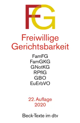 Freiwillige Gerichtsbarkeit | Buch | 978-3-423-53007-1 | www.sack.de