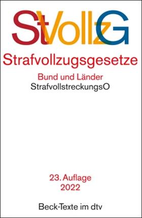  Strafvollzugsgesetze: StVollzG | Buch |  Sack Fachmedien