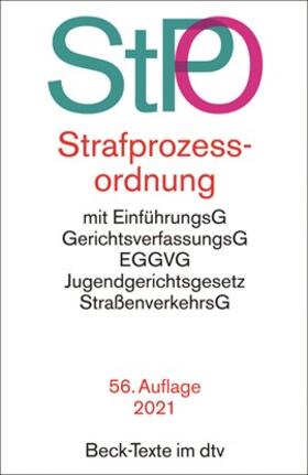 Strafprozessordnung: StPO | Buch | 978-3-423-53016-3 | sack.de