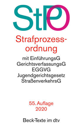 Strafprozessordnung: StPO | Buch | 978-3-423-53035-4 | sack.de