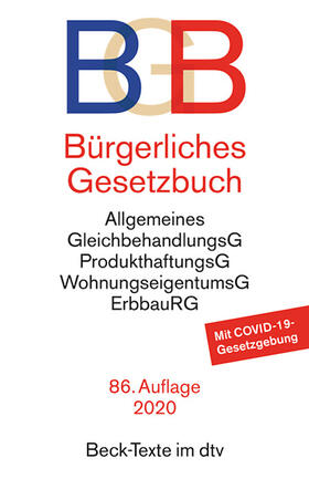 Bürgerliches Gesetzbuch BGB | Buch | 978-3-423-53052-1 | sack.de