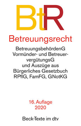 Betreuungsrecht: BtR | Buch | 978-3-423-53071-2 | sack.de