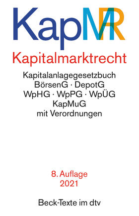  Kapitalmarktrecht: KapMR | Buch |  Sack Fachmedien