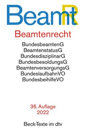 Beamtenrecht: BeamtR | Buch | 978-3-423-53090-3 | sack.de