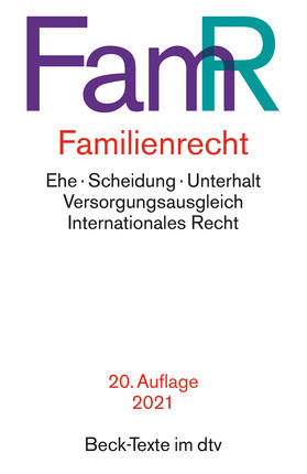 Familienrecht: FamR | Buch |  Sack Fachmedien